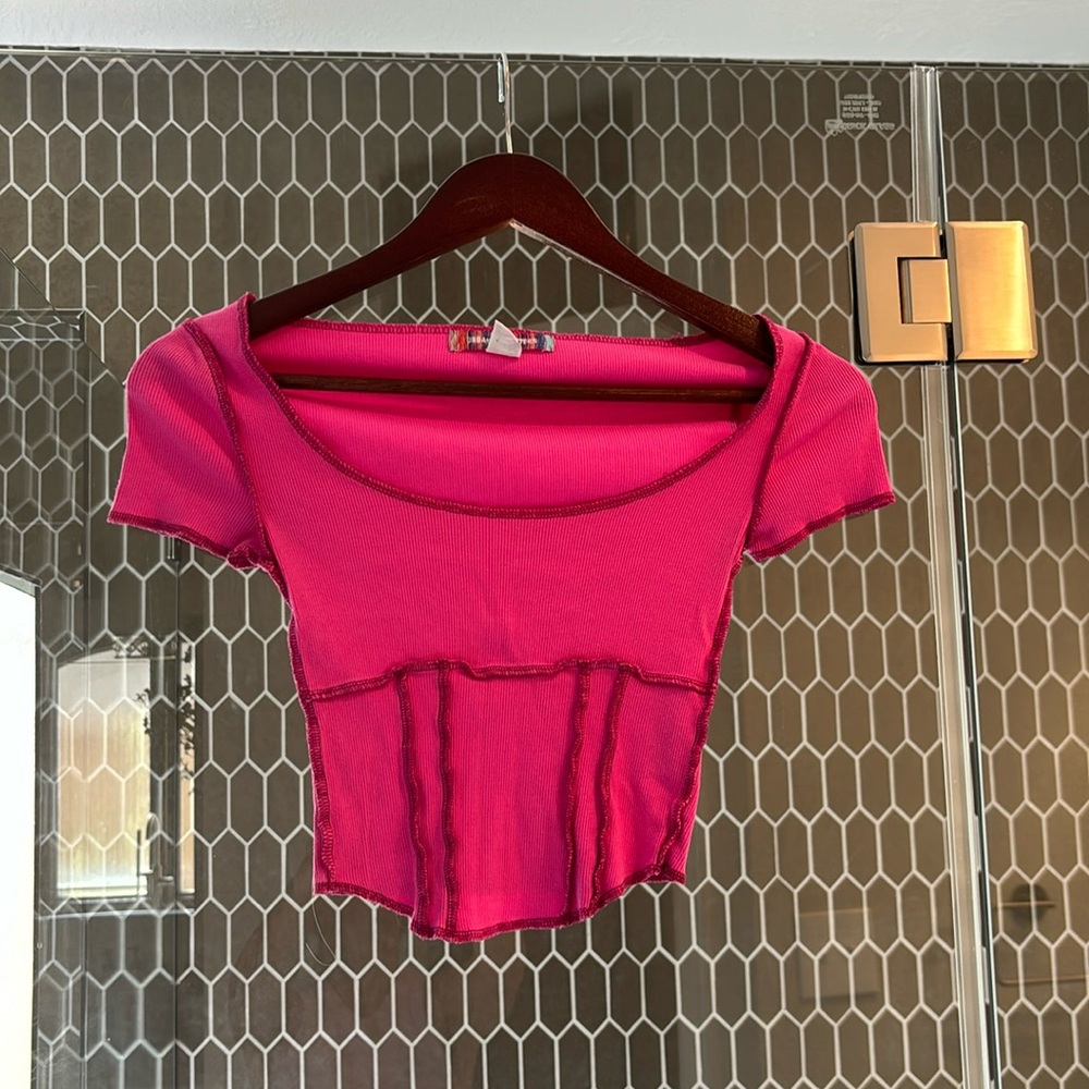 Pink urban outfitters top. XS